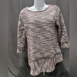 Carolyn Taylor textured textile shirt